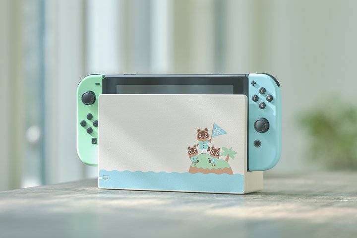 Nintendo《动物森友会》主题 续航增强版 Switch,开始发售啦！